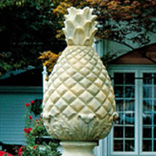 CAD Drawings Longshadow® Planters & Garden Ornaments, Classic Garden Ornaments, Ltd.® Pineapple Finial